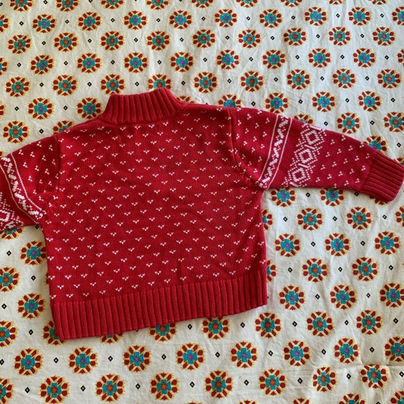 Holiday Christmas Moose Sweater - Picture 4 of 5